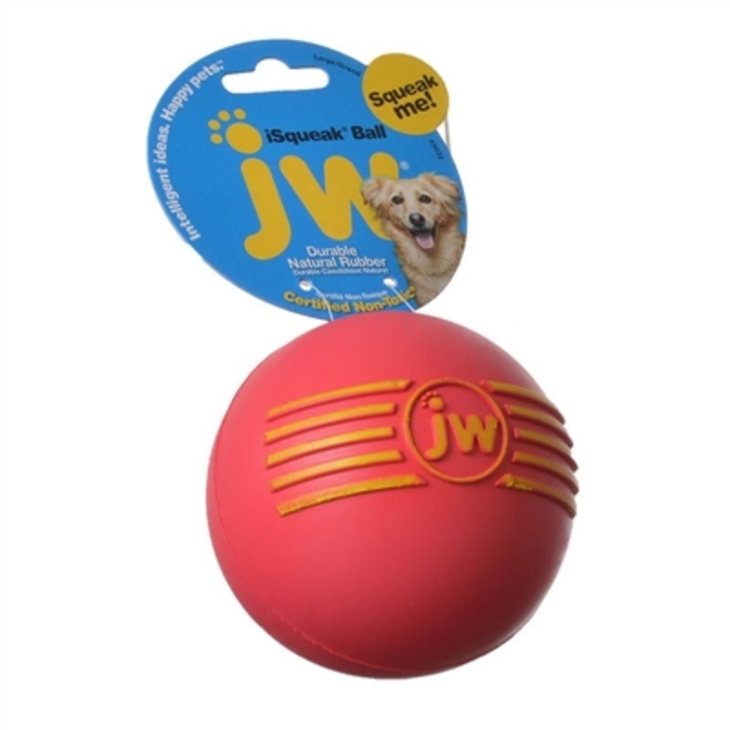 JW Pet iSQUEAK Ball Dog Toy Large Thunder's Treasure Trove